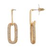 Ohrschmuck Leslii | Glitzer Ohrhanger In Gold