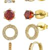 Ohrschmuck Leslii | Leslii Ohrring Set Gold Sparkle