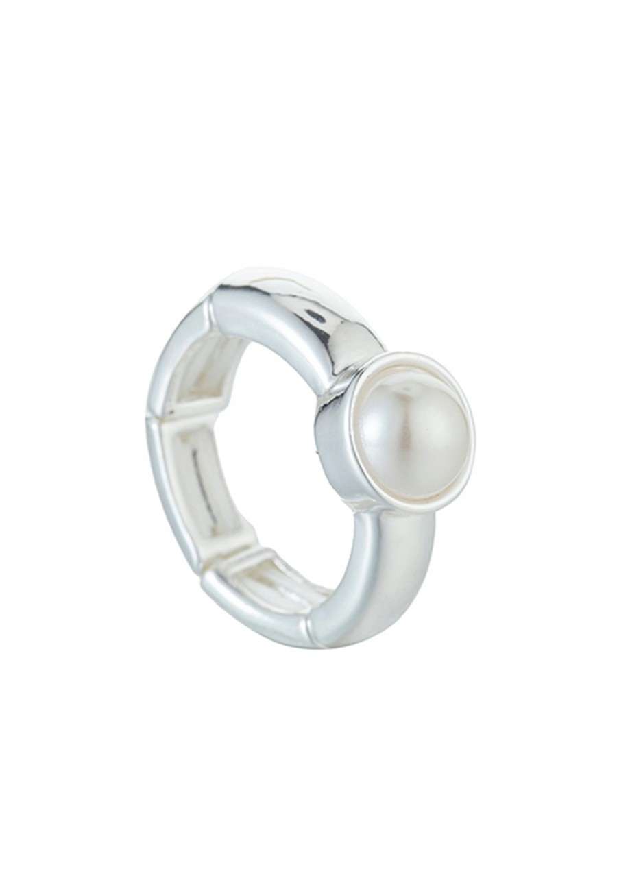 Ringe Leslii | Leslii Ring Silber Perle