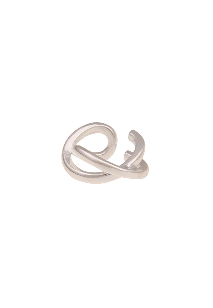 Ohrschmuck Leslii | Leslii Damen-Ohringe Ohr-Klemmen Ear-Cuff Swing Silberne Ohrringe Modeschmuck-Ohrringe Silber