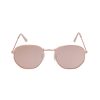 Sonnenbrillen Leslii | Leslii Sonnenbrille Kanten Style Eckig Damen Sunglasses Designerbrille In Rose