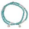 Armschmuck Leslii | Leslii Kristallarmband Set Blau