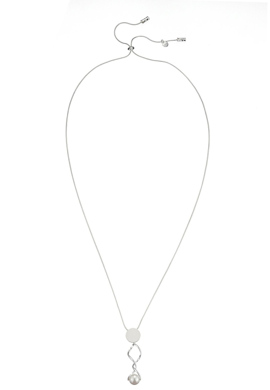 Ketten Leslii | Leslii Lange Halskette Spiralanhanger Perle