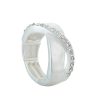 Ringe Leslii | Leslii Ring Silber Mit Strass-Reihe