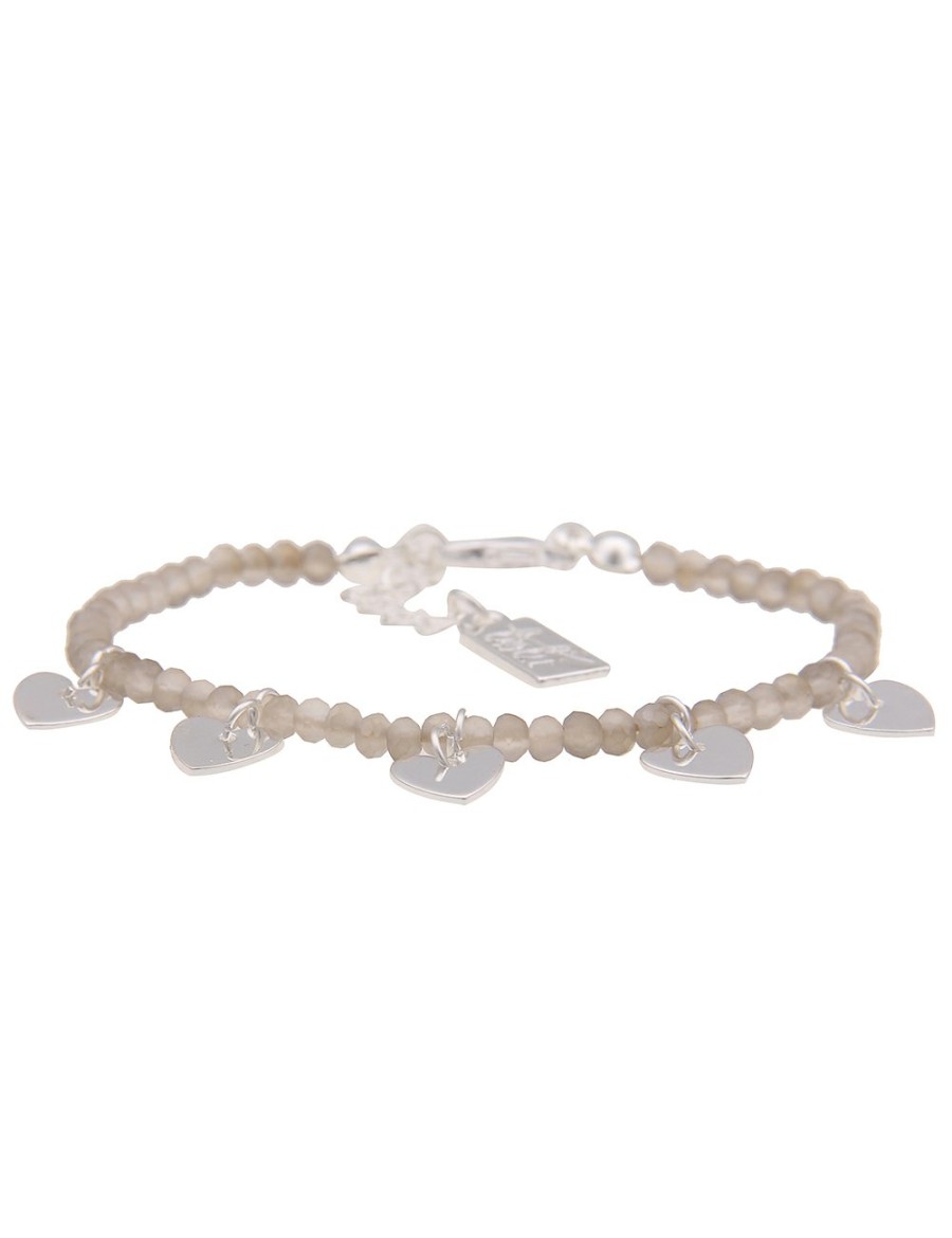 Armschmuck Leslii | Leslii Armband Kristall Mit Herzchen