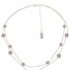 Ketten Leslii | Leslii Kette Collier Round Silber