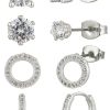 Ohrschmuck Leslii | Leslii Ohrring Set Silber Sparkle