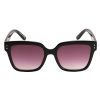 Sonnenbrillen Leslii | Leslii Sonnenbrille Big Retro Damen Sunglasses Designerbrille In Schwarz