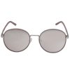 Sonnenbrillen Leslii | Leslii Sonnenbrille New Style Piloten-Look In Silber Grau