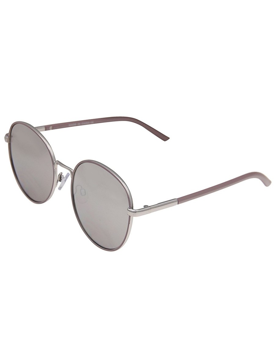 Sonnenbrillen Leslii | Leslii Sonnenbrille New Style Piloten-Look In Silber Grau