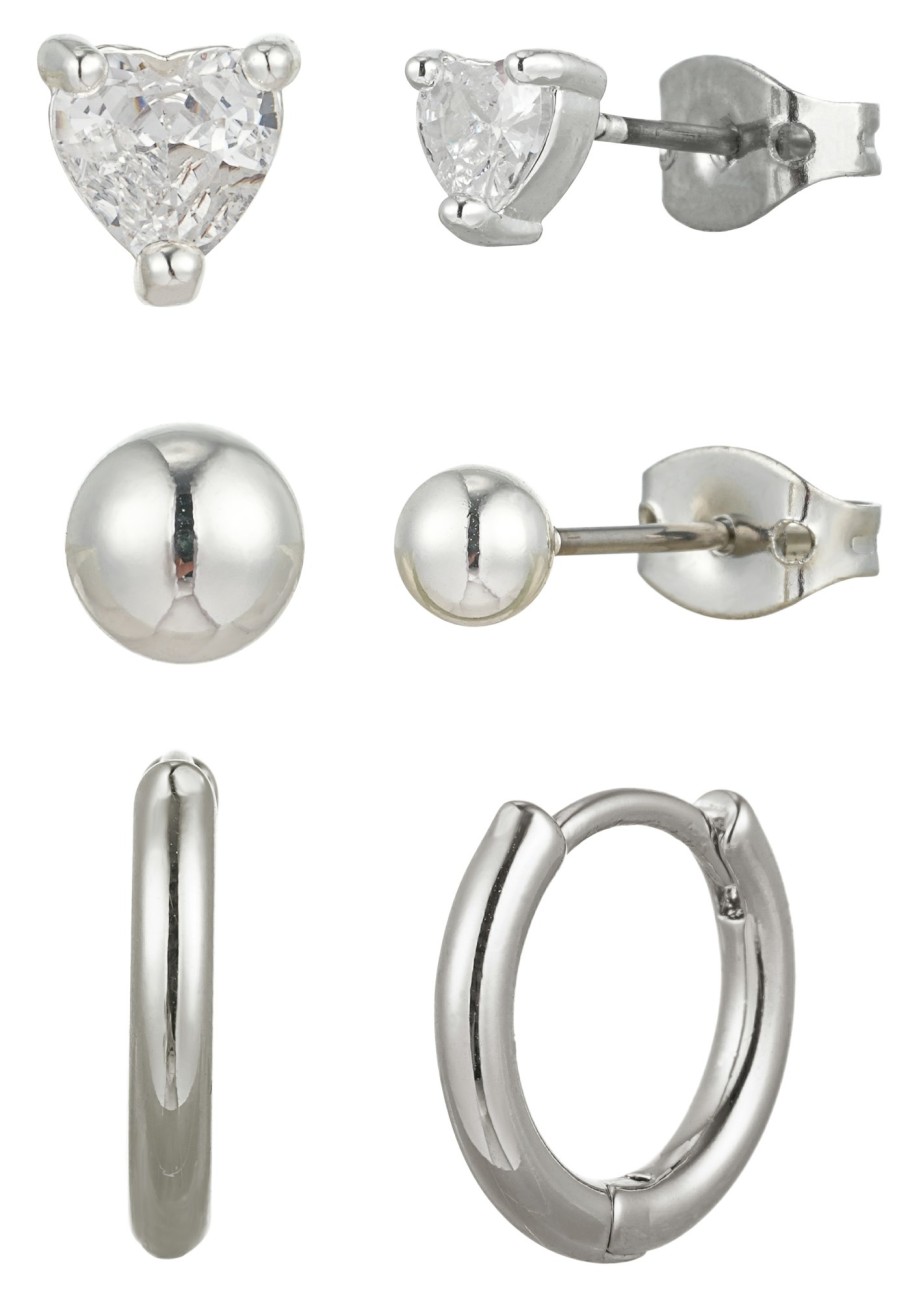 Ohrschmuck Leslii | Leslii Ohrring Set Silber