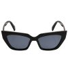 Sonnenbrillen Leslii | Leslii Sonnenbrille Cat Eye Damen Sunglasses Designerbrille In Schwarz