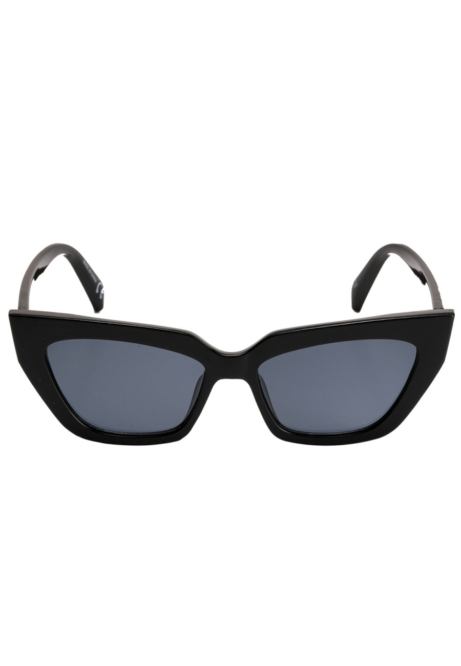 Sonnenbrillen Leslii | Leslii Sonnenbrille Cat Eye Damen Sunglasses Designerbrille In Schwarz