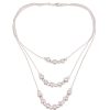 Ketten Leslii | Leslii Kurze Halskette Statement Collier In Silber Weis